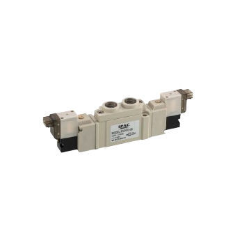 Direktgesteuertes Magnetventil - FG series - SPAC Pneumatic - 5-Wege / Luft / für Druckluft