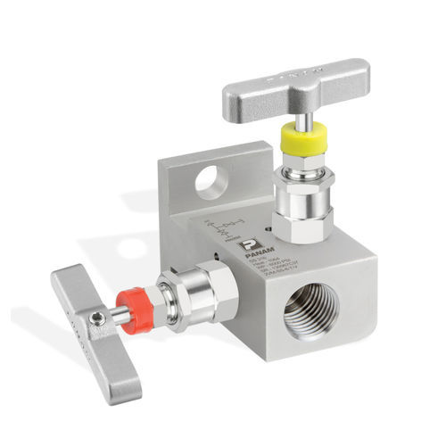 Mehrweg-Verteilerblock - VM series - Panam Valve - PTFE / Gewinde / innen