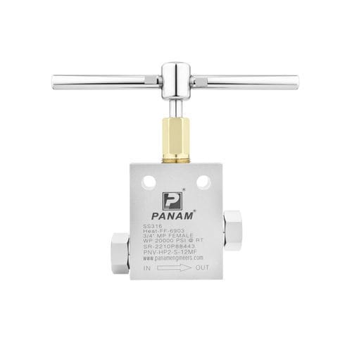 Nadelventil - PNV series - Panam Valve - Hebel / außen/innen / innen