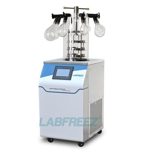 Labor-Gefriertrockner - FD-12-MTP - Labfreez Instruments Group Co., Ltd - für die Lebensmittelindustrie / mit Elektroheizung / hygienisch