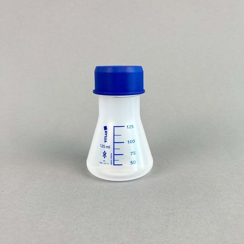 Erlenmeyerkolben - 567941 - EasyDens - Polypropylen / mit Stöpsel / anschraubbar