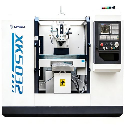 CNC-Fräsmaschine / 3-Achs - XK50 series - Meijin Machinery Equipment (Dalian) Co., Ltd. - vertikal / mit Rotationstisch