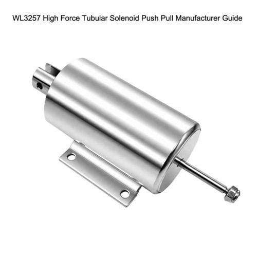 Elektromagnet für Magnetventil - WL3257 - Weilong Intelligent Technology (Dongguan) Co., Ltd. - Haft / linear / Verriegelung
