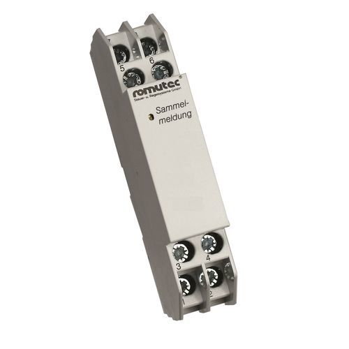 AC-Relaismodul - FE05 - Romutec Steuer- u. Regelsysteme GmbH - elektromechanisch / DC / Schalt