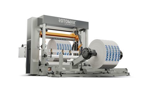 Automatischer Rollenschneider - SLICING RSR-V - Rotomak - Hochgeschwindigkeit / Jumbo / für Etiketten