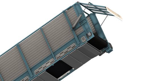 Speichertrichter - SBC - Susty Wastes Solutions France - für Schüttgut / für Müll / mit Bandförderer