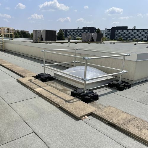 Stahltragwerk-Höhensicherungsgerät - Skylight - Delta Prevention - CE