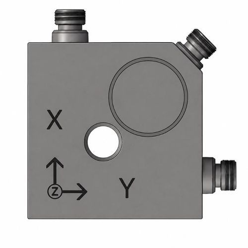 Dreiachsiger Beschleunigungsmesser - BBVM-3XS1000 - Deep Minds Ultrasonic - piezoelektrisch / IEPE / Schub