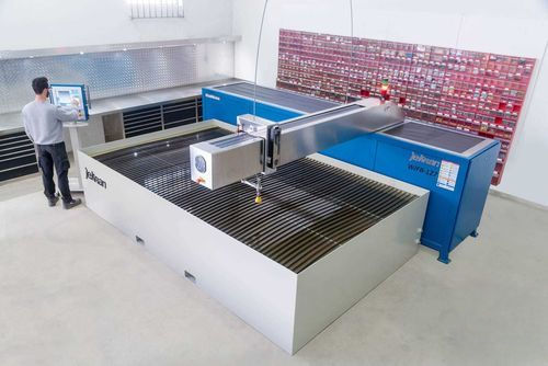 Abrasiv-Wasserstrahl-Schneidemaschine - WJFB - Jekran Ltd. - für Verbundwerkstoffe / für Aluminium / für Edelstahl