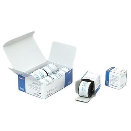Weißer Thermotransferband - S625-20-200 - CTK CORPORATION - blau / schwarz / gelb