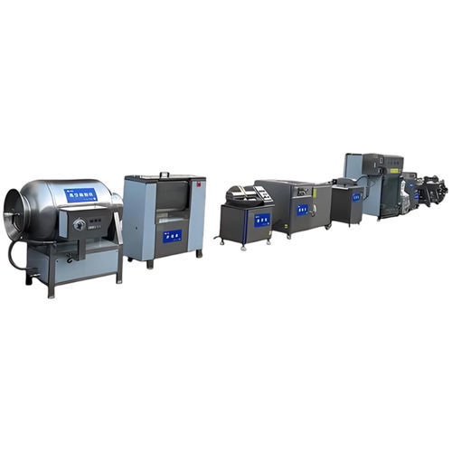 Wurst-Produktionslinie / Konservenherstellung - Zhucheng Jiapin Food Machinery Co., Ltd. - Schneid / zum Füllen / Portionierung