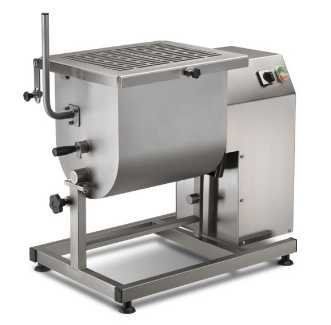 Edelstahl-Fleischmischer - Zaftech Machines & Equipment - Schaufel / Messer / kompakt