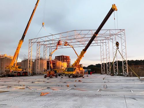 Modulare Halle - OKATENT, S.L - zerlegbar / transportierbar / Fertigbau
