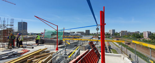 Flexible Rettungsleine - STRUMIN - EN 795 / für Beton / für Schrägdach
