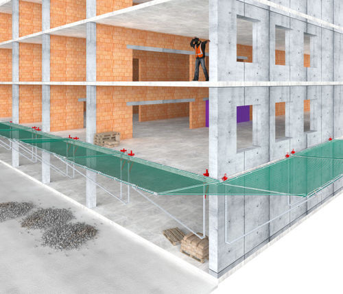 Fallschutz-Fallschutznetz - T - STRUMIN - für Baustelle