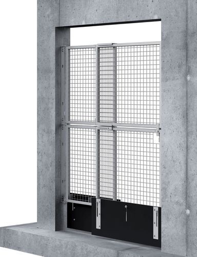 Hubtor - STRUMIN - mit Scharnier / manuell / oszillierend