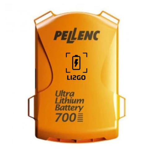 Lithium-Batterie - PELLENC 700 - Li2Go - rechteckig