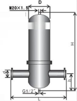 Gasfilter - KPF series - Hangzhou Mairui Gas Engineering Equipment Co., Ltd - für Luft / Membran / Sterilisation