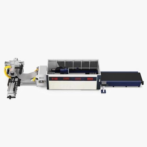 Laserschneidanlage - CHPS - Changzhou SWEL Laser Technology Co., Ltd. - für Metall / für Spulen / zum Abrollen