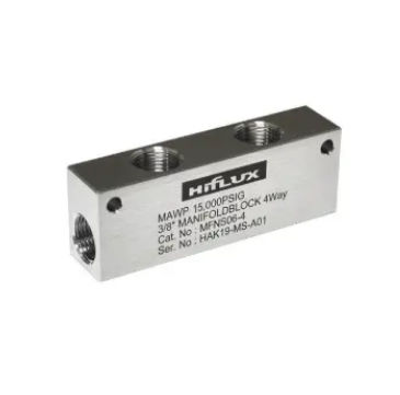 4-Wege-Verteilerblock - MFB series - HIFLUX - Edelstahl / Industrie