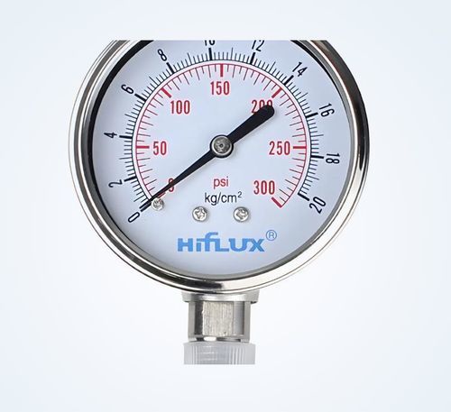 Manometer mit Zifferblatt-Anzeige - HIFLUX UK Ltd - Edelstahl