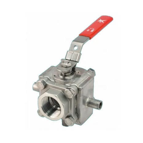 Kugelventil - 83J - MARSVALVEUK - manuell / für Dampf / 3-teilig