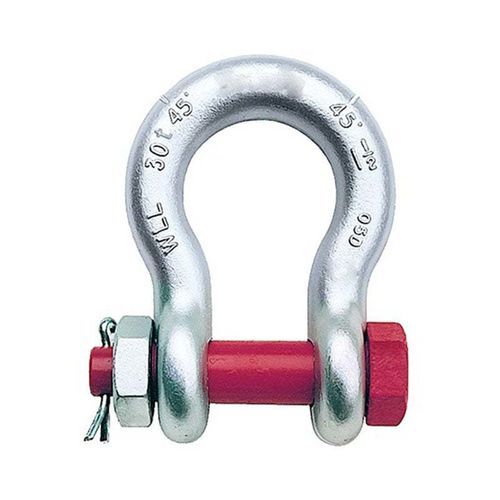 Kopfbewegte Schäkel zum Heben von Lasten - G-2130 - Xintai Taida Mirso Co., LTD - mit Verriegelungen und Sicherungsmuttern