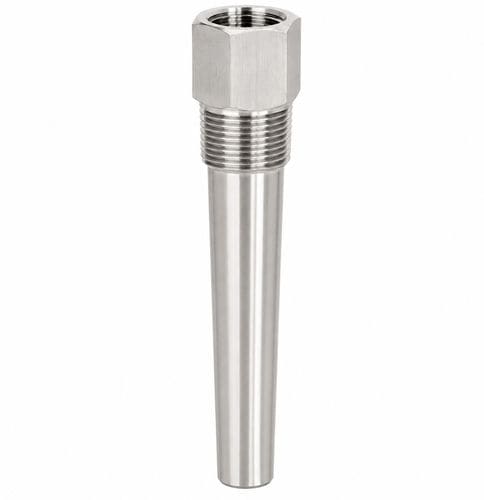Gewinde-Schutzrohr - TMZC12L200R1/2 - Jemar Termometría S.L. - Einschraub / Edelstahl / für Temperatursensor