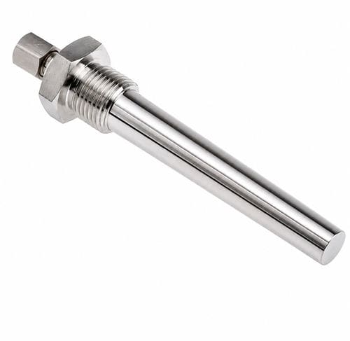 Gewinde-Schutzrohr - TMZC12BL300 - Jemar Termometría S.L. - Tauchfühler / Edelstahl / für Thermoelement