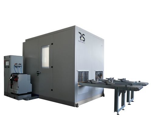 Roboterzelle für Schleifarbeiten - Deburring 50 - Robot Service Srl - Entgrat / für Werkzeugmaschinen
