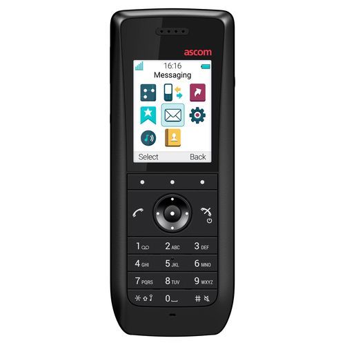 Gehärteter Telefonhörer - i63 - ASCOM - spritzwassergeschützt / staubdicht / IP44