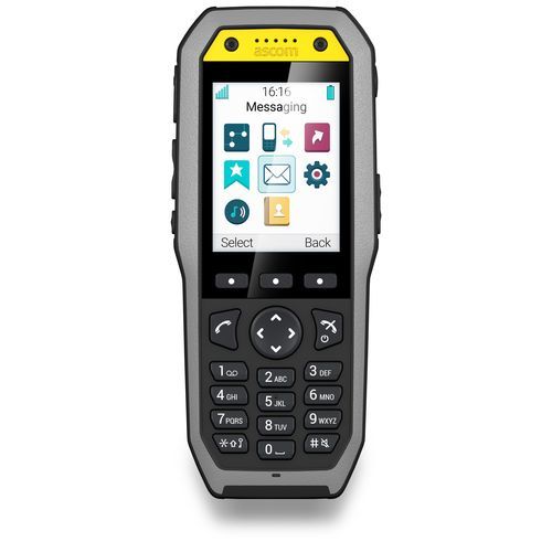 Eigensicherer Telefonhörer - d83 - ASCOM - chemikalienbeständig / gehärtet / wasserbeständig