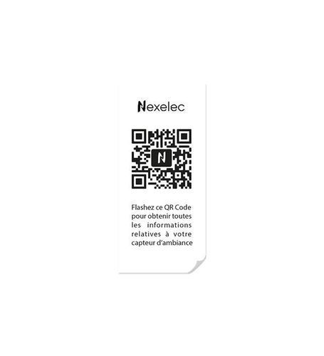 Kennzeichnungsetikett - QR’LOOK - NEXELEC - bedruckt / selbstklebend / BOPP - Polypropylen