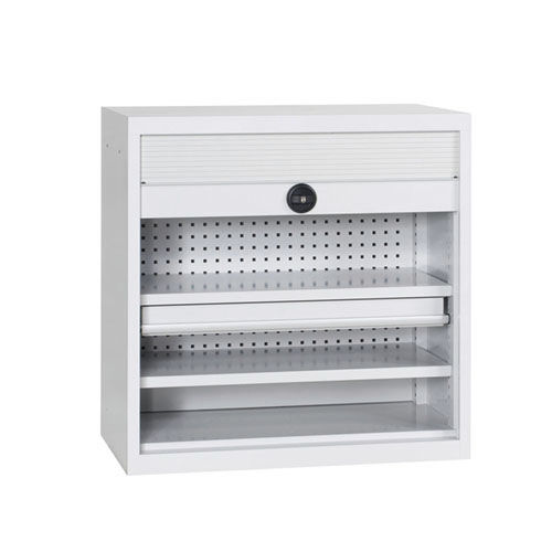 Büroschrank - DRINGENBERG - bodenstehend / Multi-Schubladen / mit Rollladen