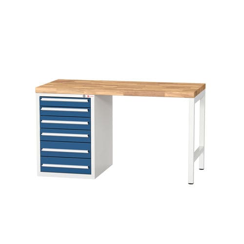 Arbeitstisch mit Schubladen - GS 1500/6 - DRINGENBERG