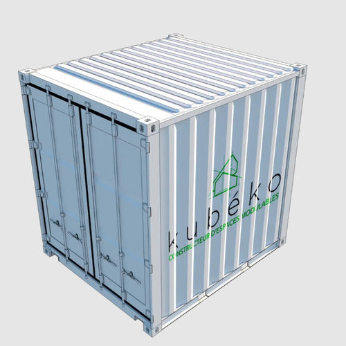 Lagercontainer - Kubéko - Stahl / gesichert / wasserdicht