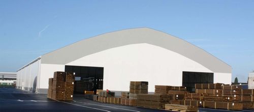 Industriezelt - Schwarzmann - Locabri - Flugzeug / für Werkstatt / Lager