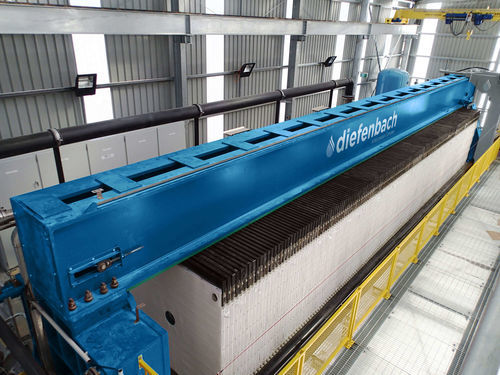 Brückenholm-Filterpresse - OH - Diefenbach srl - Membran / Roboter / mit Fernbedienung