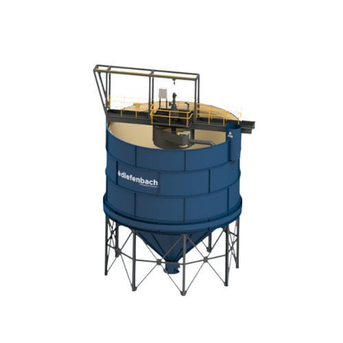 Schwerkrafteindicker - P - Diefenbach srl - für Brauchwasser-Kläranlage