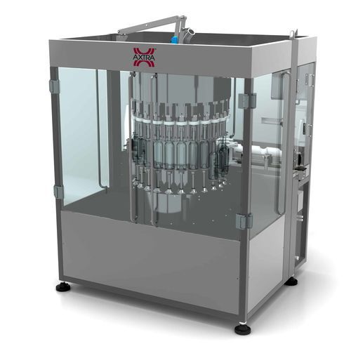 Automatische Füllmaschine - Axtra Srl - für Flaschen / für niederviskose Flüssigkeiten / für Flüssigprodukte
