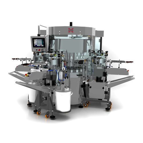 Automatische Etikettiermaschine - 720 H15 CG3 - Axtra Srl - für Verpackung / für Flaschen / für Gläser