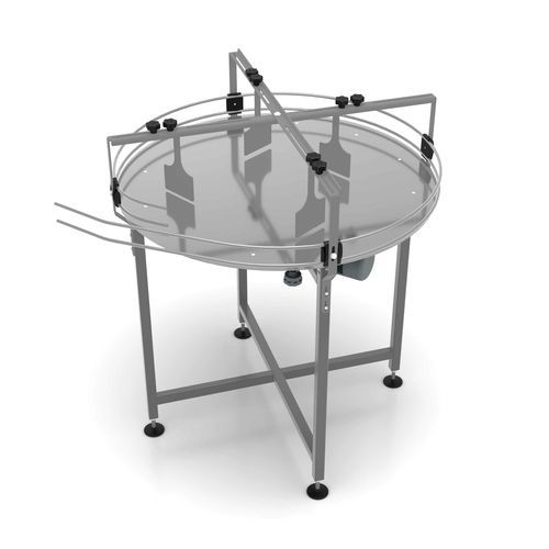 Puffertisch für Förderanlagen - Axtra Srl - für die Abfüllindustrie / für die Verpackungsindustrie