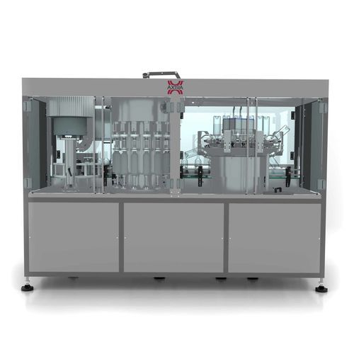 Automatische Füll- und Verschließanlage - Axtra Srl - für Flüssigkeiten / Monoblock / Industrie