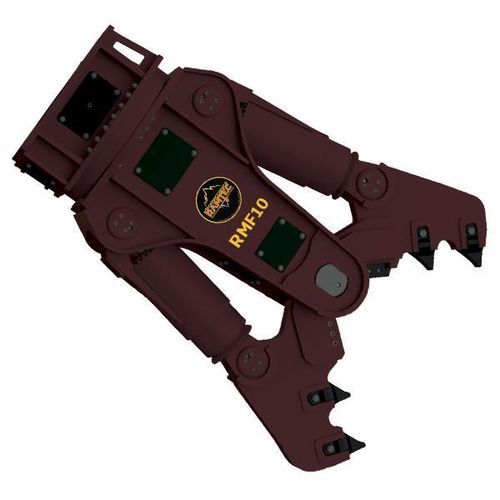 Hydraulische Abbruchzange / für Sekundärabbruch - RMF10 - Idromeccanica Ramtec - für Primärabbruch / für Hydraulikbagger / drehbar