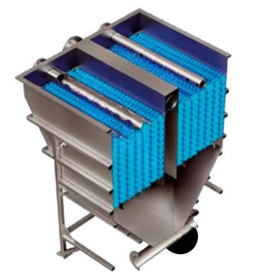 Abwasser-Abscheider - QLD series  - ENDEVION SRL - Lamellen / rechteckig / Oberflächen