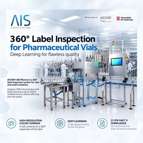 Visuelles Qualitätskontrollsystem / KI-gestützt - AIS Vision Systems S.L.