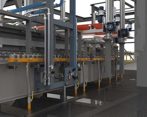 Hochpräzisions-Färbeeinheit - Glass Service - automatisch