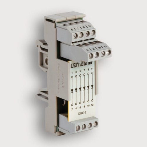 Diodenmodul für DIN-Schiene - 710665 - LÜTZE - Schalt / AC/DC