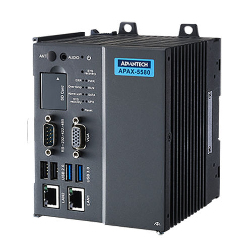 Industrie-PC - APAX-5580 - ADVANTECH - Box / wandmontiert / für DIN-Schiene