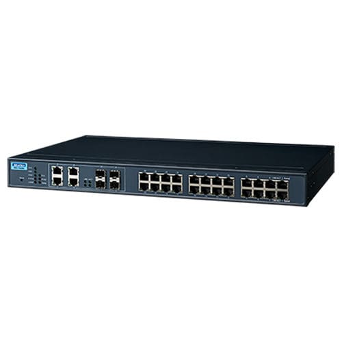 Ethernet-Switch / managed - EKI-7428G-4CI - ADVANTECH - 28 Ports / Gigabit / Netzwerkschicht 2